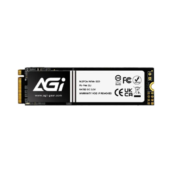 AGI AI298 512GB PCIe 3.0 NVMe M.2 SSD
