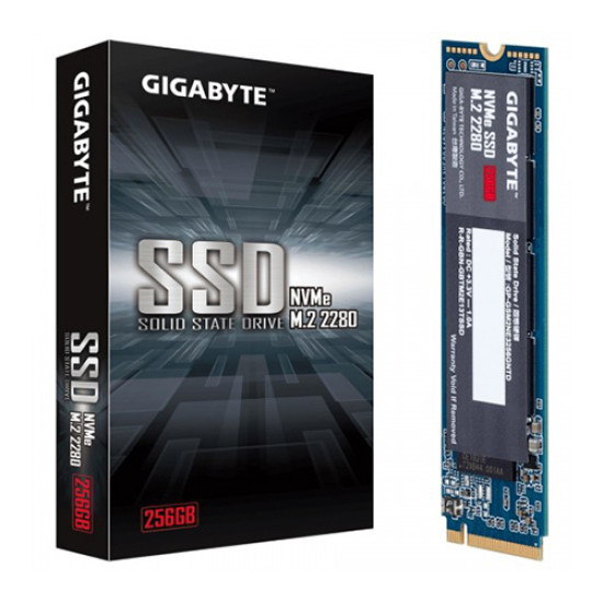 Gigabyte 256GB NVMe M.2 SSD Gigabyte 256GB NVMe M.2 SSD