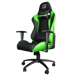 Xigmatek Hairpin Green Streamlined Black & Green color Gaming Chair