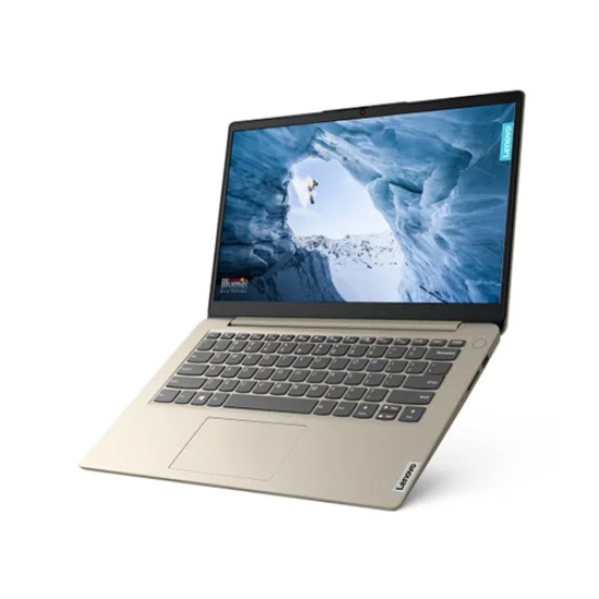 Lenovo IdeaPad 1 15AMN7 AMD Athlon Silver 7120U 512GB Storage Sand Color 15.6" FHD Laptop-(82VG00QBIN)