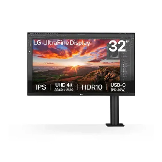 LG 32UN880K-B 32 inch 4K UHD Ergo IPS Monitor