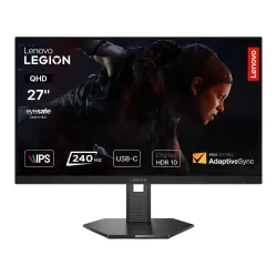 Lenovo Legion 27QD-10 27" 240Hz 2K QHD 0.5 ms IPS Gaming Monitor