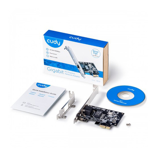 Cudy PE10 Single Port PCI Express Gigabit Lan Card