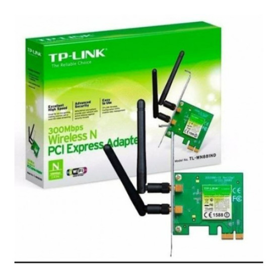 TP-Link TL-WN881ND 300Mbps Wireless PCI LAN Card TP-Link TL-WN881ND 300Mbps Wireless PCI LAN Card