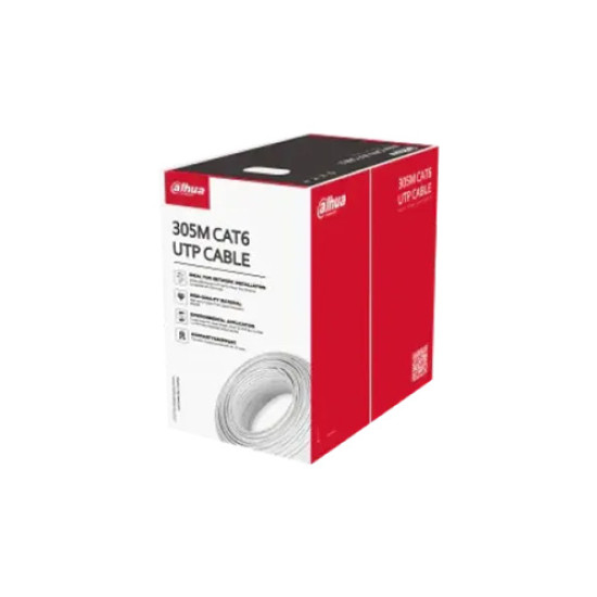 Dahua PFM922I-6UN-C CAT6 305 Meter UTP Cable (Orange/White) Dahua PFM922I-6UN-C CAT6 305 Meter UTP Cable (Orange/White)