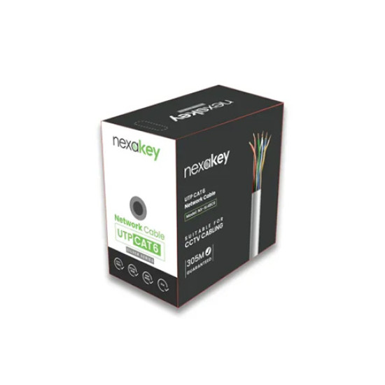 Nexakey NX-SL48C6 305 Meter CCA UTP Cable Nexakey NX-SL48C6 305 Meter CCA UTP Cable
