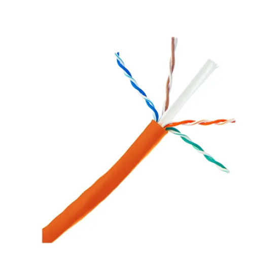 Safenet 32-3351OR 305 Meter Cat6 23AWG LSZH Solid UTP Cable Orange