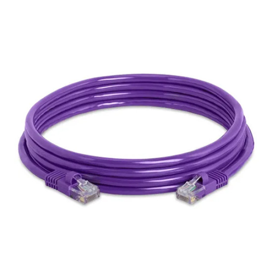 Safenet 34-3011PR 1 Meter Cat6 LSZH UTP Patch Cord Purple