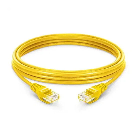 Safenet 34-3021YL 2 Meter Cat6 LSZH UTP Patch Cord Yellow
