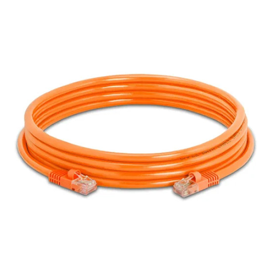 Safenet 44-5011OR 1 Meter Cat6A SFTP Stranded LSZH Patch Cord