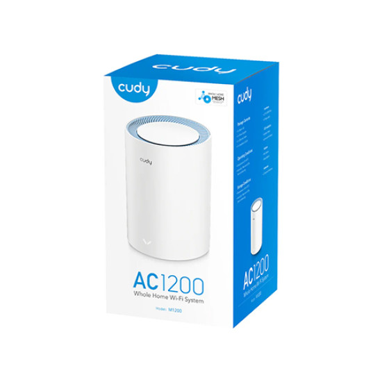 Cudy M1200 AC1200 Dual Band Mesh Router (1 Pack)