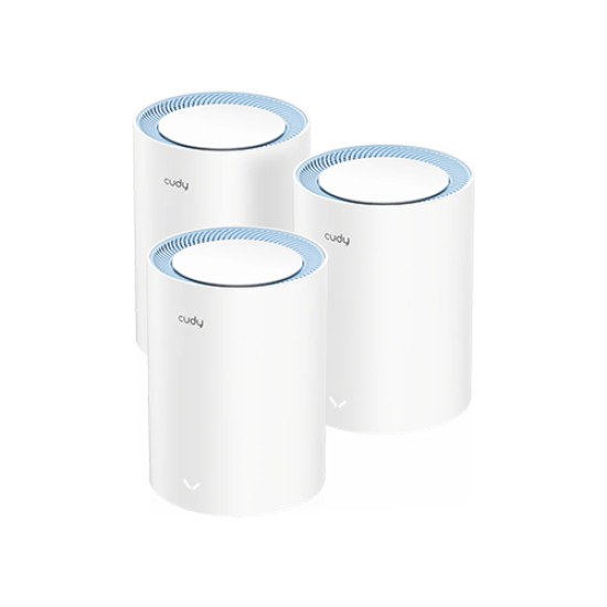 Cudy M1200 AC1200 Dual Band Mesh Router (3 Pack)