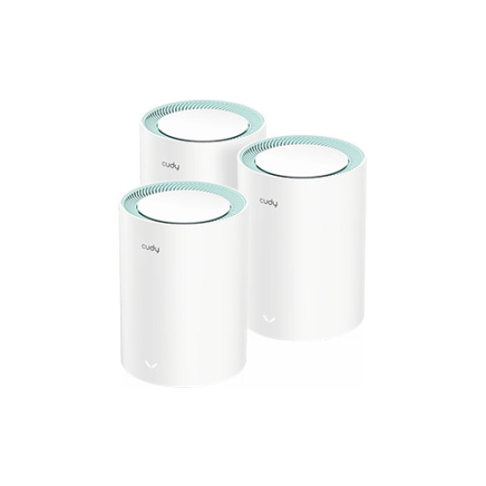 Cudy M1300 AC1200 Dual Band Gigabit Mesh Router (3 Pack)