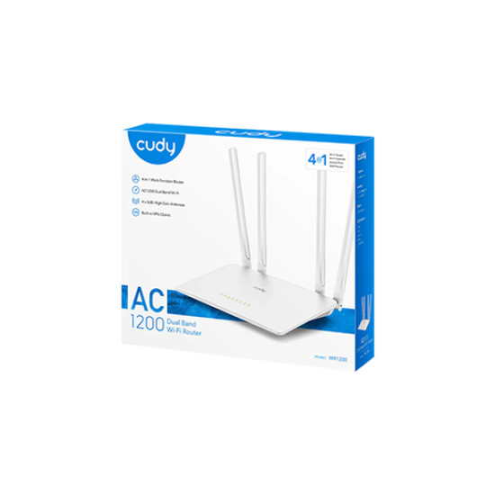 Cudy WR1200 AC1200 Dual Band WiFi Router