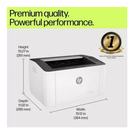 HP Laser 1008a Single Function Mono Laser Printer