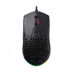 Rapoo V360 RGB Backlit  (Black) Wired Gaming Mouse