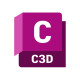 Autodesk Civil 3D 2025 Commercial New Single-user ELD - Annual Subscription